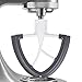 Flex Edge Beater for Kitchen-Aid 4.5-5 Quart Tilt-Head Stand Mixer As Scraper Paddle Replacement with Silicone Edges by Gvode