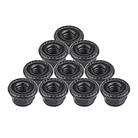 10 Stücke Kontermutter, CNC Metall 8mm Kontermuttern für 1/10 RC Auto Modell Axialteile