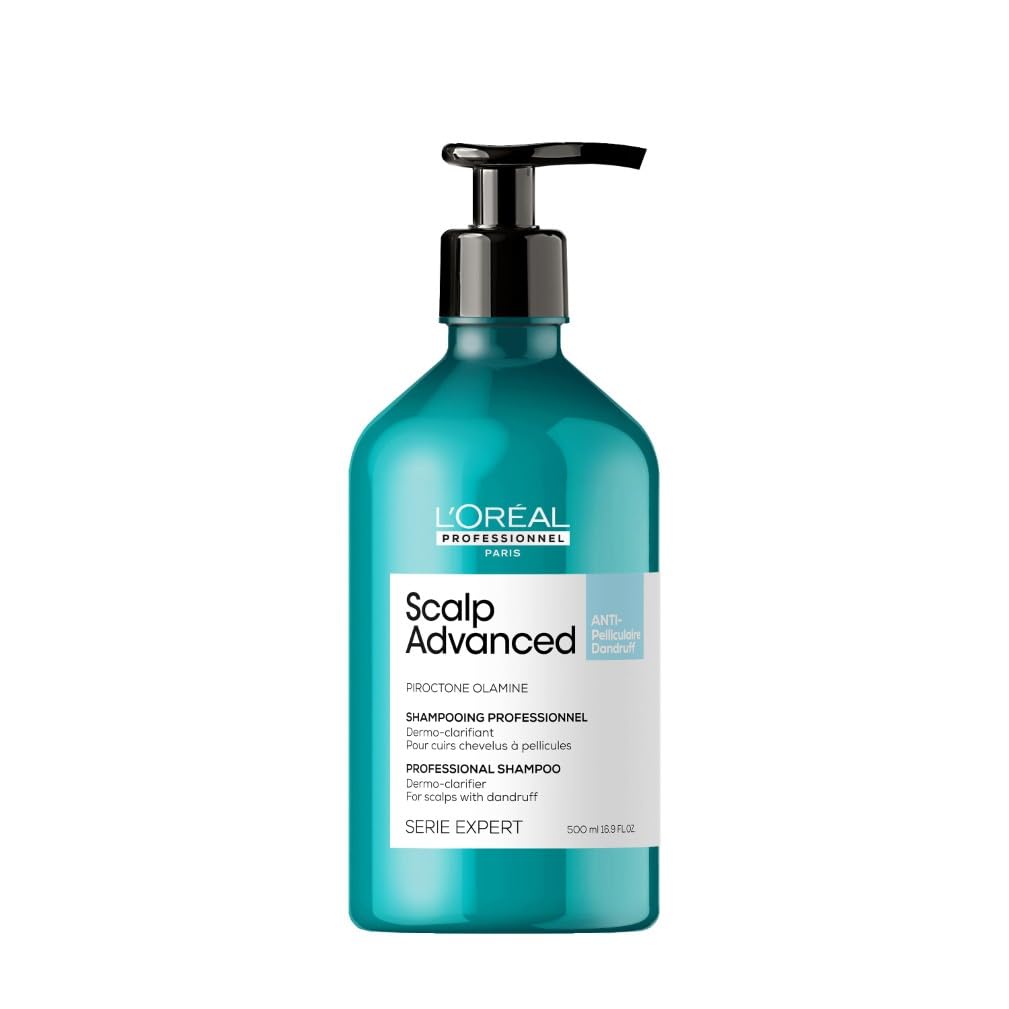 L’Oréal Professionnel, Scalp Advanced champô anticaspa com ativos dermatológicos para couro cabeludo com caspa, SERIE EXPERT