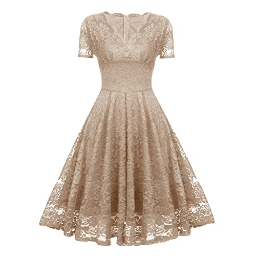 Robe de soirée de mariage d'automne en dentelle rétro mince