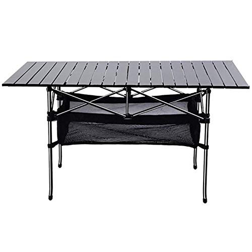 Portable Folding Outdoor Camping Picnic Aluminum BBQ Table 94x50cm
