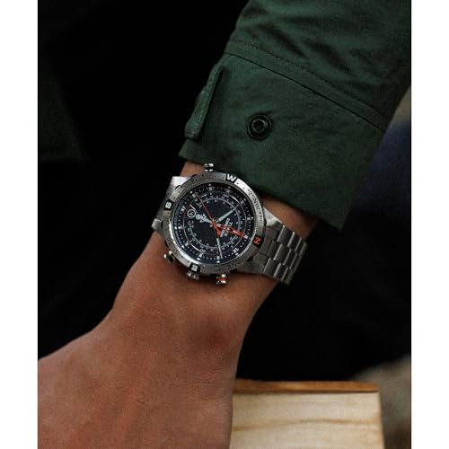 Montre Homme Expedition Timex Tide Temp Compass Cadran Bleu - 7