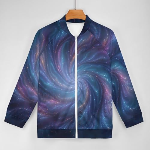 Blouson bomber décontracté motif abstrait pour vos sorties urbaines - 5