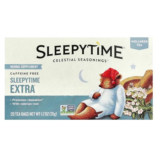 Celestial Seasonings Herbal Tea, Sleepytime Extra, 20 Count
