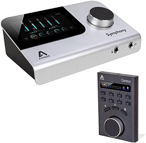 Apogee Electronics Symphony Desktop 10x14 USB Audio Interface Bundle with Apogee Control Hardware Remote