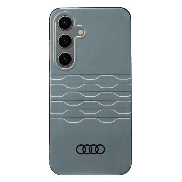 Audi IML Étui à Motif géométrique pour S24 S921 Gris Coque Rigide AU-IMLS24-A6/D3-GY