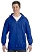 Hanes Men's Full Zip Ultimate Heavyweight Fleece Hoodie, Deep Royal, Large