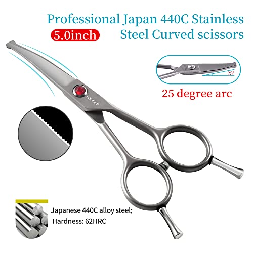 Trixie Face and Paw Scissors - 2360 | Safe Grooming Tool for Dogs and ...