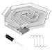 Produktbild Kaltrauchgenerator, Kaltraucherzeuger aus Edelstahl Spiral Form für Kugelgrill, Cold Smoker Generator, Rauchgenerator 21 x 18 x 4 CM