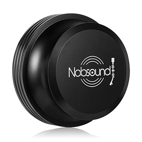 Nobsound LP Vinyl Turntable Disc Stabilizer Record Weight Clamp Vibration Reducer Aluminum Audiophile