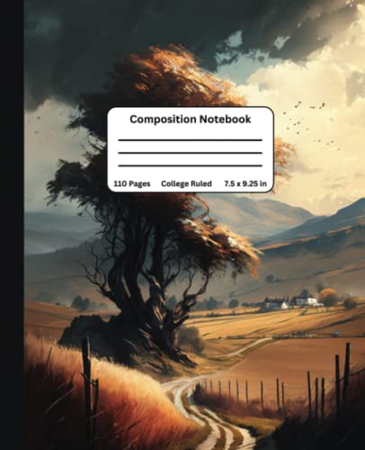 Big tree Composition Notebook College Ruled: Lined Journal For School And College Students