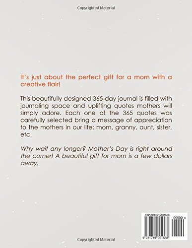 A Journal for Mom: 365 days of Inspirational Quotes and Journaling Space - Image 2