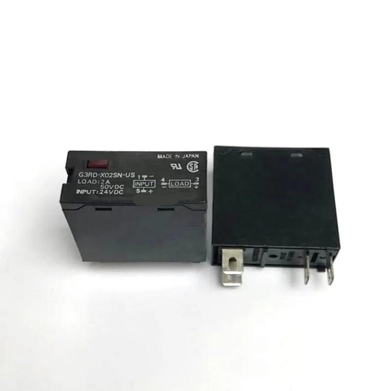 Solid State 24V Relay G3RD-X02SN-US 24VDC G3RD-X02SN-US-24VDC G3RDX02SNUS 24VDC DC24V 24V 2A 4PIN NWPNLXEA(One Size)
