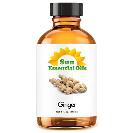 Ginger Essential Oil (Huge 4oz Bottle) Bulk Ginger Oil - 4 Ounce