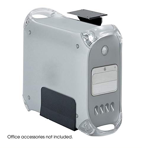 Soporte Fijo para CPU Pemberly Row, Construcción en Acero Ajustable, Acabado Gris, Soporta hasta 60 lbs, Almohadillas Antideslizantes, Altura 13-22 in, Ancho 7-11 in, Montaje Bajo Escritorio para Oficina o Hogar miniatura 3