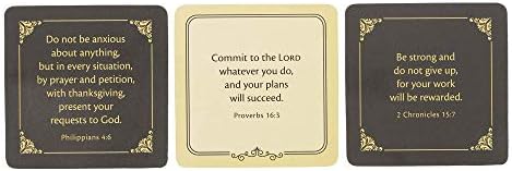 Christian Art Gifts Scripture Prayer Cards In Tin | A Word For Today  50 Double Sided Cards | Bible Verse Encouraging Gift for Men and Women