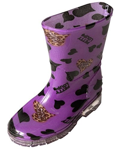 AimTrend Rain Boots Kids Toddler Waterproof Childrens Easy On