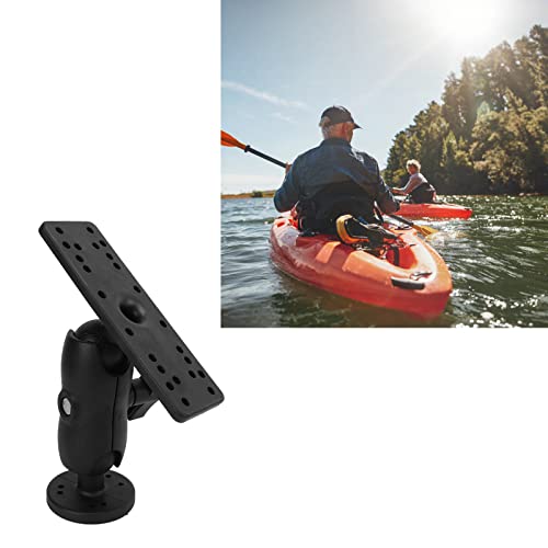 Image of OUKENS Boating Fish Finder Mount, 360 Degree Ruotare Electronic Mount Electronic Fish Finder Mount GPS Plate Rotating