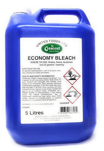 Bleach Solution for Cleaning, 5L, Multi-Purpose Surface Cleaner