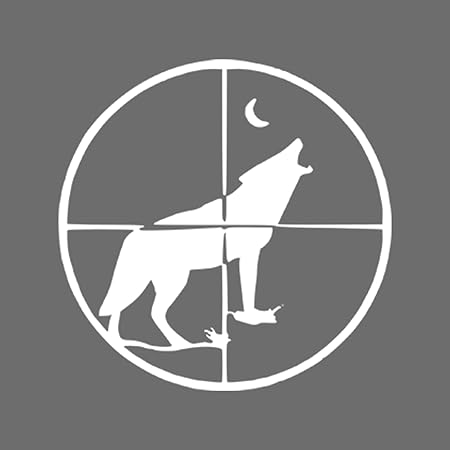 Amazon.com - Coyote Hunting Vinyl Decal Sticker for Cars Trucks Windows ...