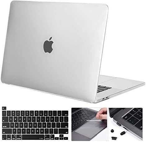 MOCA Compatible MacBook Pro 16 inch A2141 Case (2020-2019 Released) with Touch Bar/ID New MacBook Pro 16 inch Hard Shell Slip case (Frost Clear) (H5654)