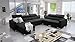 Produktbild Großes Ecksofa mit Schlaffunktion Wohnlandschaft Pico Polstersofa Couch XXL Sofa 26 (Links)