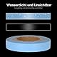 Manria Tape Extensions Kleber, Tapes Klebestreifen Extensions Professionell Ersatztapes Klebestreifen Wasserdicht Ersatz Tapes für Spitze Perücke & Tape Extensions Echthaar 1 Rolle 0.8cm*3Yards #Blau