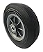 Flat-Free Solid Rubber Wheel, 10 in Wheel Dia, 500 lb Load Rating-Each