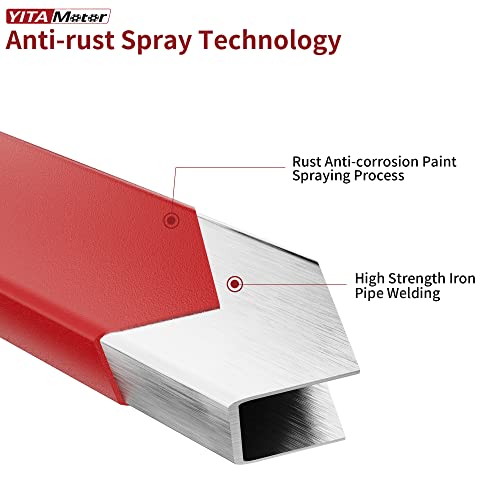 Yitamotor Clamp On 2" Trailer Hitch Receiver Ball Mount Adapter With 2" Trailer Hitch Ball Compatible With Kubota Deere Bobcat Bucket #TOP3