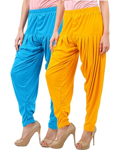 Image of Buy That Trendz Patiala Salwar for Women Relaxed Fit Viscose Patiyala Salwar Harem Bottom Pants