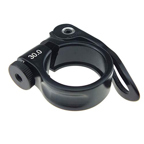 1Pcs Quick Release Seatpost Clamp Alloy 30mm Bike Saddle Post Clip Clamps