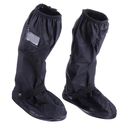 High Tube Rain Boot Overshoes para Hombre y Mujer, Cubrezapatos impermeables con protección antideslizante, ligera y duradera para ciclismo y actividades al aire libre