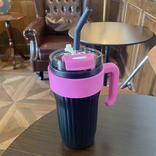 Caneca de café, Garrafa de água de 860ml Fácil Limpeza Em Aço Inoxidável 316 para Uso Externo (Preto