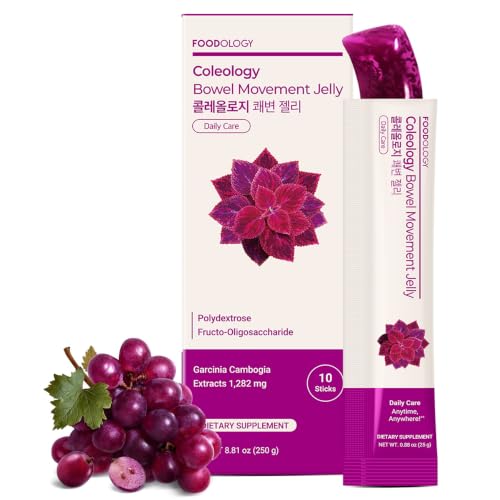 Image of FOODOLOGY Coleology Bowel Movement Jelly, Grape & Prune, 10 Sticks