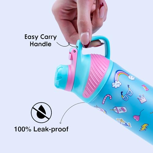 Image of rabitat Smash School Bag - 22Litres | Durable Backpack for Kids (4+ Years) | Comfortable Cushioned Back Support | Anti-Sweat Shoulder Straps | Water-Resistant | Bottle Pocket | 2-Year Brand Warranty