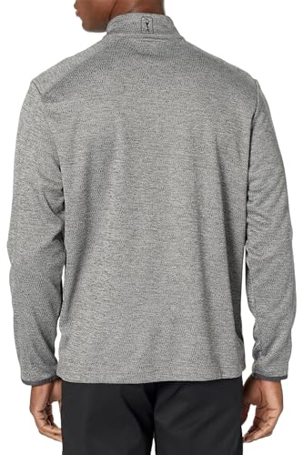 Image of PGA TOUR Men's Textured Fleece 1 /4 Zip Jacket Base Layer