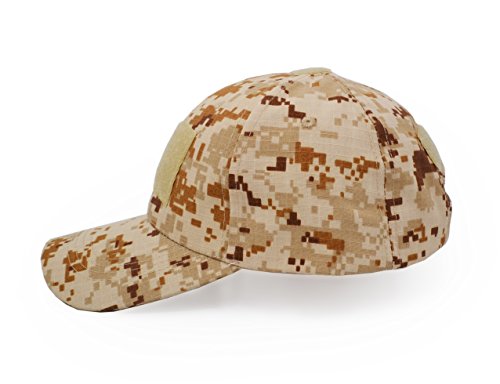 Image of UltraKey Military Tactical Operator Cap, Outdoor Army Hat Hunting Camouflage Baseball Cap