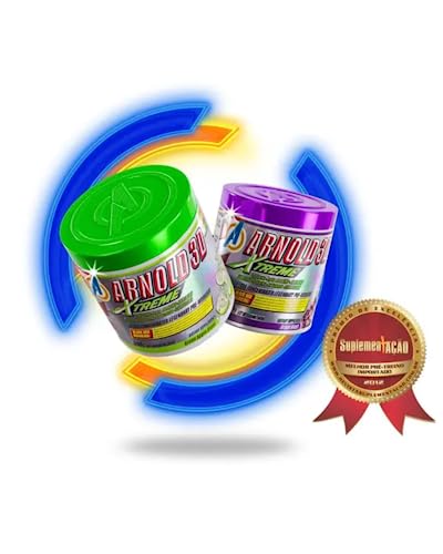 Pre-Workout - Arnold 3D Xtreme 300g - Arnold Nutrition - Sabor Green Apple Blast (Maçã Verde)