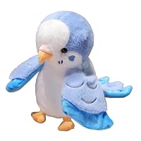 Vaguelly Títere De Pájaro De Peluche Interactivo, Juguete Educativo De Mano Para Niños, Suave Y Realista