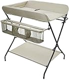 ★ Mesa de cambio plegable: dóblela fácilmente si finaliza todas las tareas.Con su dise?o que ahorra espacio, puede almacenarlo detrás de una puerta.Hará la vida un poco más fácil para los padres.