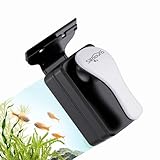SEAOURA Magnetic Aquarium Glass Cleaner，Algae Scraper for Aquarium Fish Tank， Fish Tank Algae Clean Brush Dual-Sided Side Floating Aquarium Magnetic Brush (S)