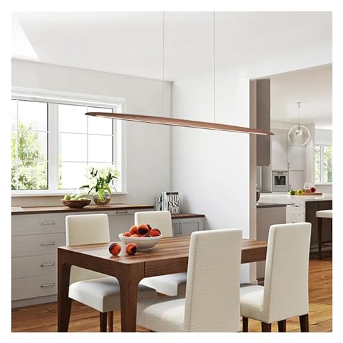 Lampes suspendues la table moderne LED long linear light kitchen island office - 4