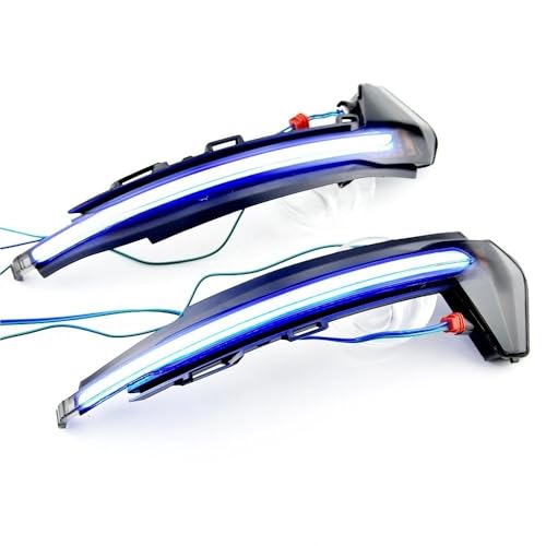 Luz señal giro lateral para Audi A1 8X retrovisor intermitente secuencial