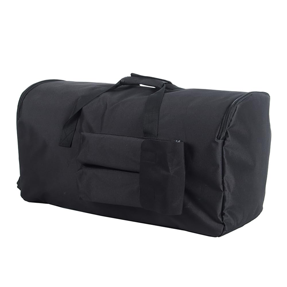 Papieren draagtas zwart - gedraaid koord - 18 x 8 x 22 cm - 100 stuks