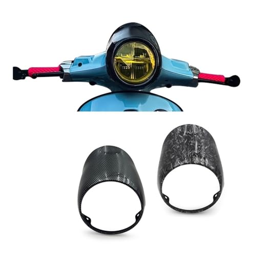 Carénage de moto style carbone et couvercle phare pour Primavera 150 - 2
