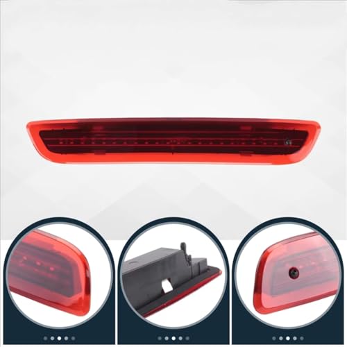 Troisième feu stop voiture Citroën C1 finition précise plastique rouge - 3