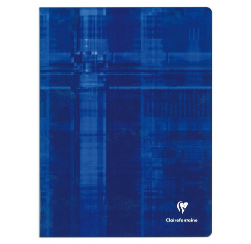 Cahiers Clairefontaine 10x - 24x32cm, 48 Pages Grands Carreaux, Papier 90g - Couleurs Aléatoires