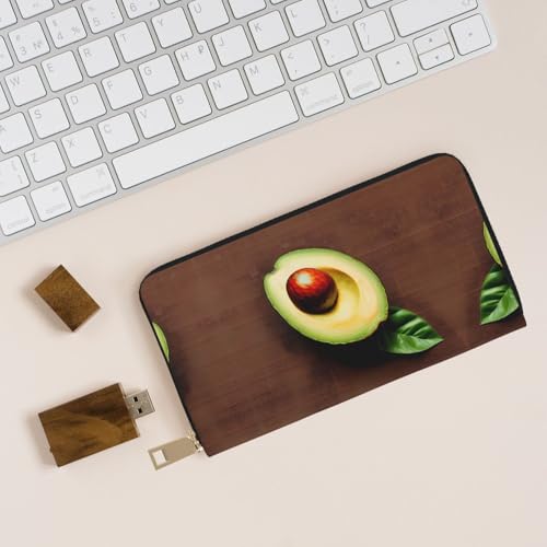 Monedero de mano con frutas verdes ideal para salidas urbanas y paseos ligeros 6