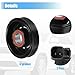 X AUTOHAUX 1 Set AC Compressor Clutch Replacement for Jeep Grand Cherokee 3.6L 2011-2016 Black