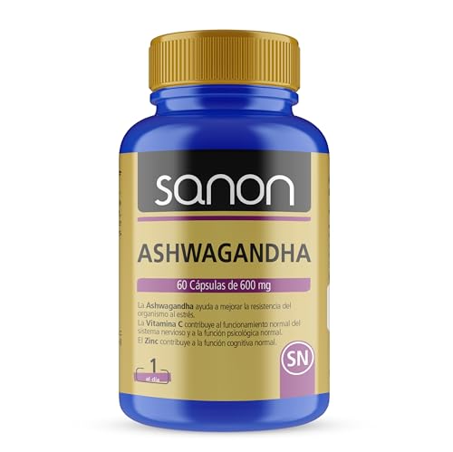 Sanon Ashwagandha De 600 Mg 60 Cápsulas